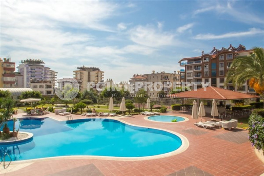 Furnished three-room apartment, 120m² in a comfortable residence in Cikcilli area, Alanya-id-1744-photo-26