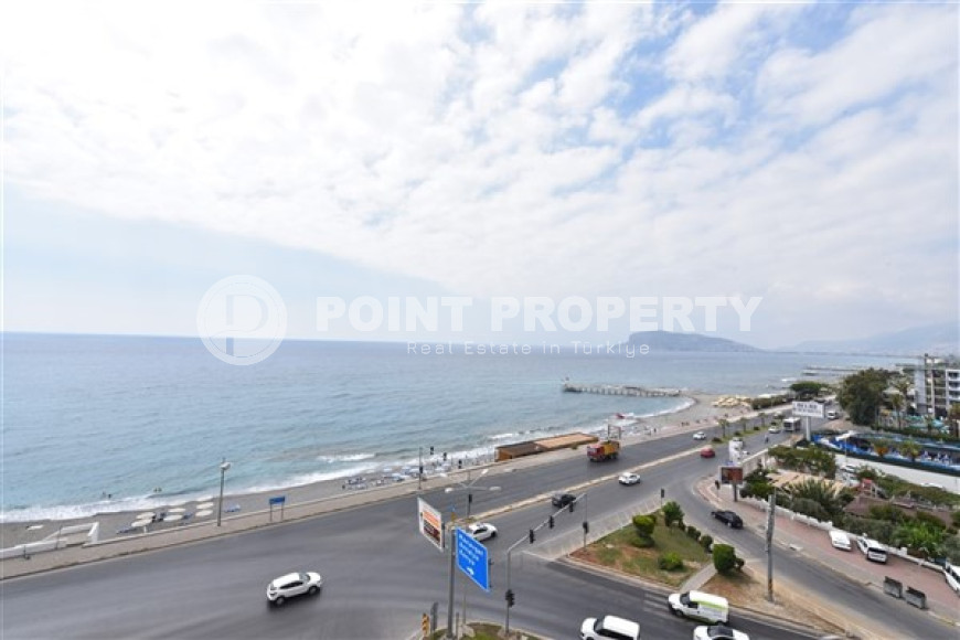 Трехкомнатная квартира, 100м², с видом на Аланийскую крепость в центре района Тосмур, Алания-id-1746-фото-2