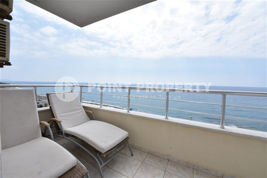 Трехкомнатная квартира, 100м², с видом на Аланийскую крепость в центре района Тосмур, Алания-id-1746-фото-8