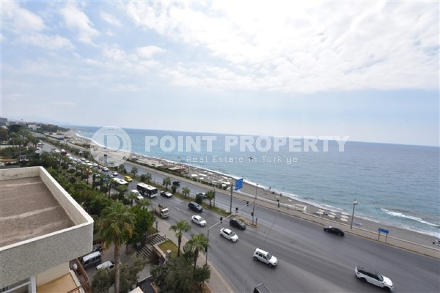 Трехкомнатная квартира, 100м², с видом на Аланийскую крепость в центре района Тосмур, Алания-id-1746-фото-9