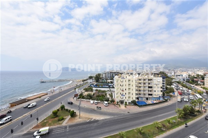 Трехкомнатная квартира, 100м², с видом на Аланийскую крепость в центре района Тосмур, Алания-id-1746-фото-20