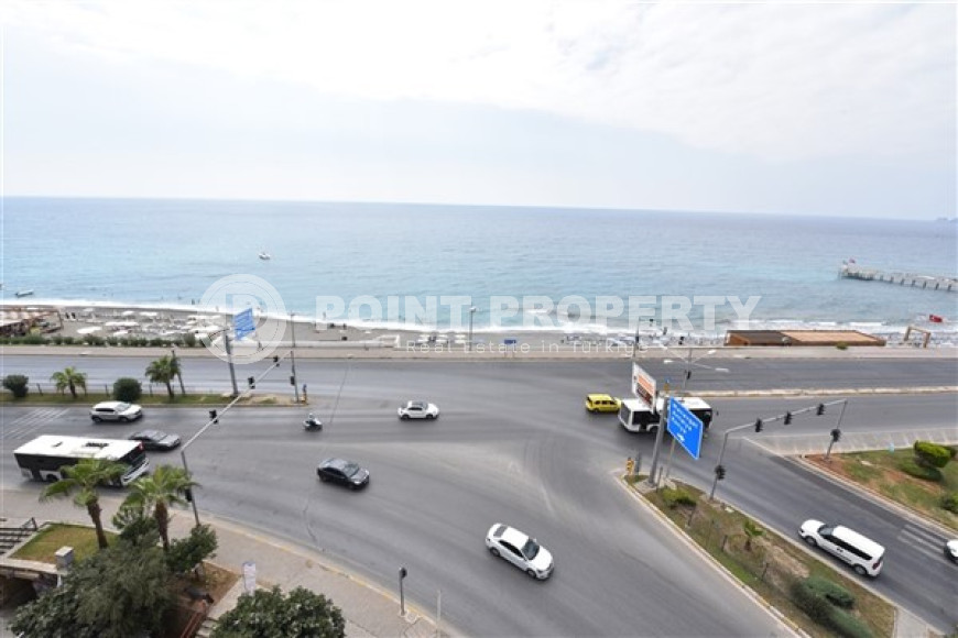 Трехкомнатная квартира, 100м², с видом на Аланийскую крепость в центре района Тосмур, Алания-id-1746-фото-21