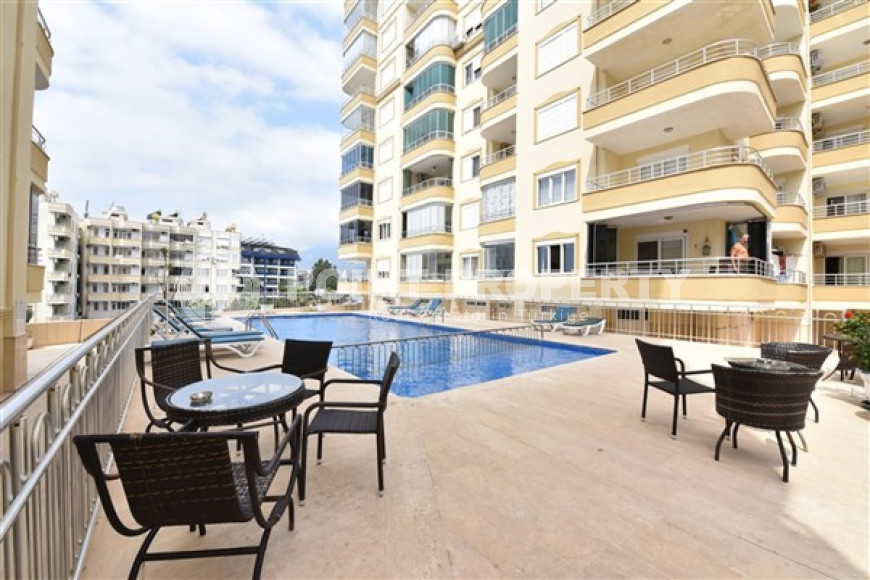 Трехкомнатная квартира, 100м², с видом на Аланийскую крепость в центре района Тосмур, Алания-id-1746-фото-22