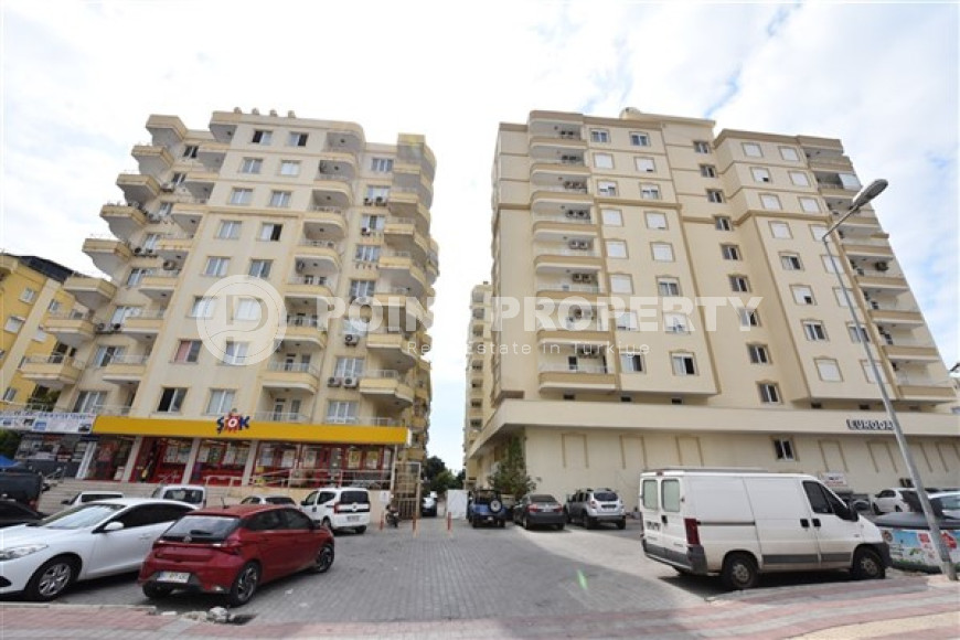 Трехкомнатная квартира, 100м², с видом на Аланийскую крепость в центре района Тосмур, Алания-id-1746-фото-32