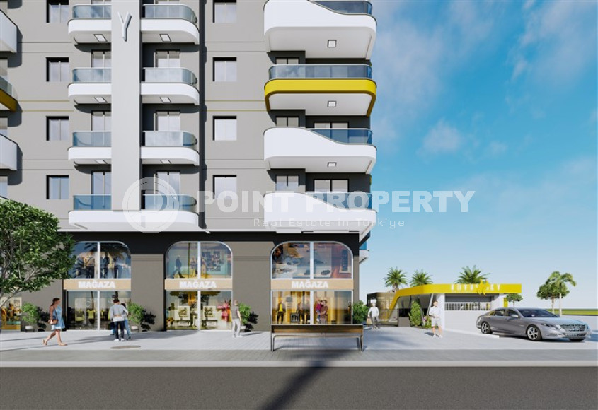 New apartment with two bedrooms, 85m². in a complex under construction in Mahmutlar area, Alanya-id-1747-photo-5