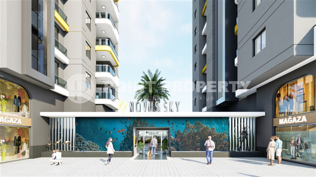 New apartment with two bedrooms, 85m². in a complex under construction in Mahmutlar area, Alanya-id-1747-photo-6