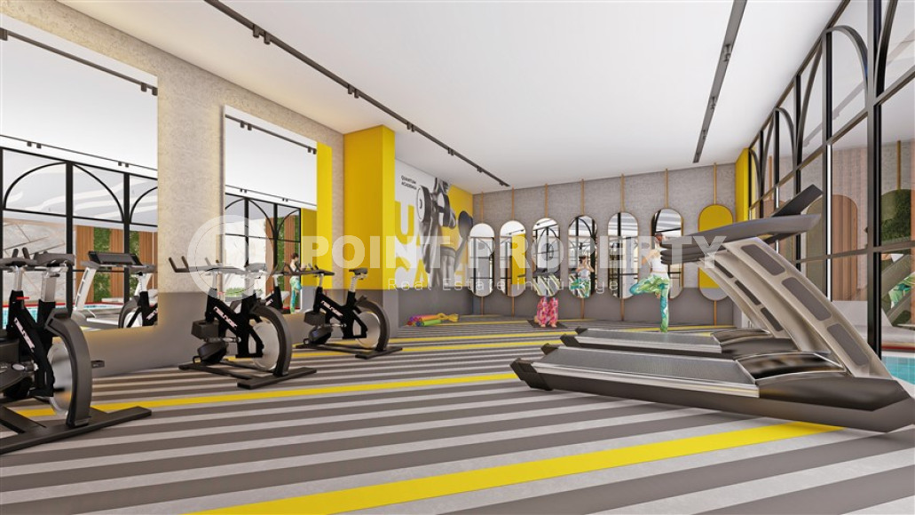 New apartment with two bedrooms, 85m². in a complex under construction in Mahmutlar area, Alanya-id-1747-photo-8