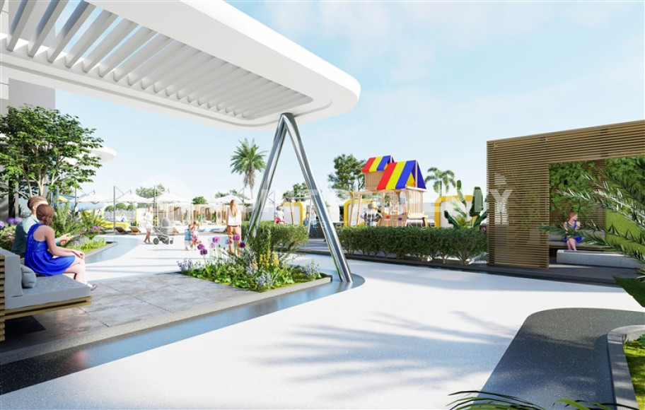 New apartment with two bedrooms, 85m². in a complex under construction in Mahmutlar area, Alanya-id-1747-photo-13