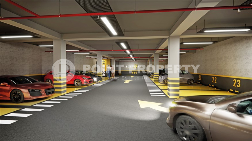 New apartment with two bedrooms, 85m². in a complex under construction in Mahmutlar area, Alanya-id-1747-photo-14