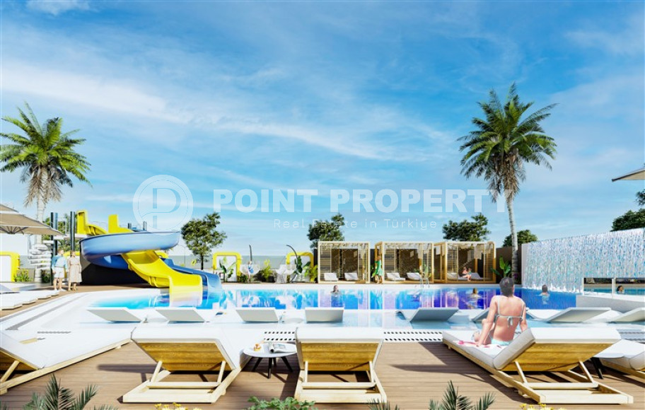 New apartment with two bedrooms, 85m². in a complex under construction in Mahmutlar area, Alanya-id-1747-photo-16