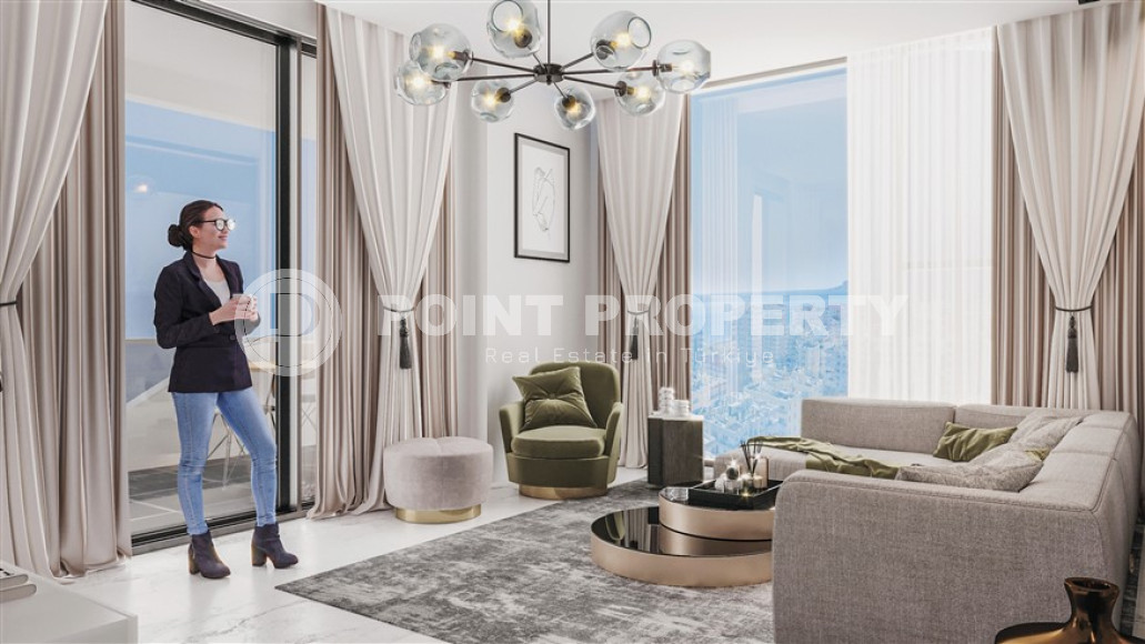 New apartment with two bedrooms, 85m². in a complex under construction in Mahmutlar area, Alanya-id-1747-photo-24