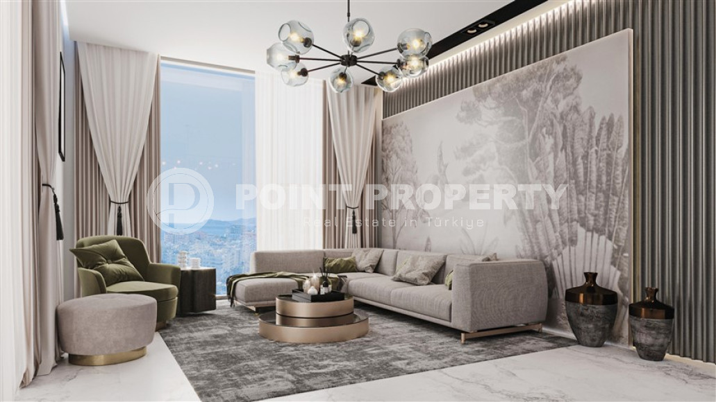 New apartment with two bedrooms, 85m². in a complex under construction in Mahmutlar area, Alanya-id-1747-photo-32