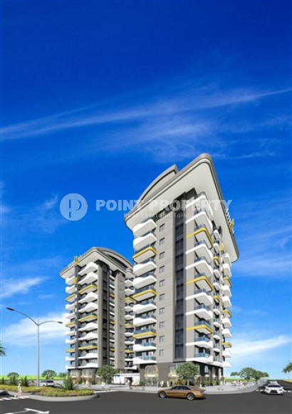 New apartment with two bedrooms, 85m². in a complex under construction in Mahmutlar area, Alanya-id-1747-photo-33