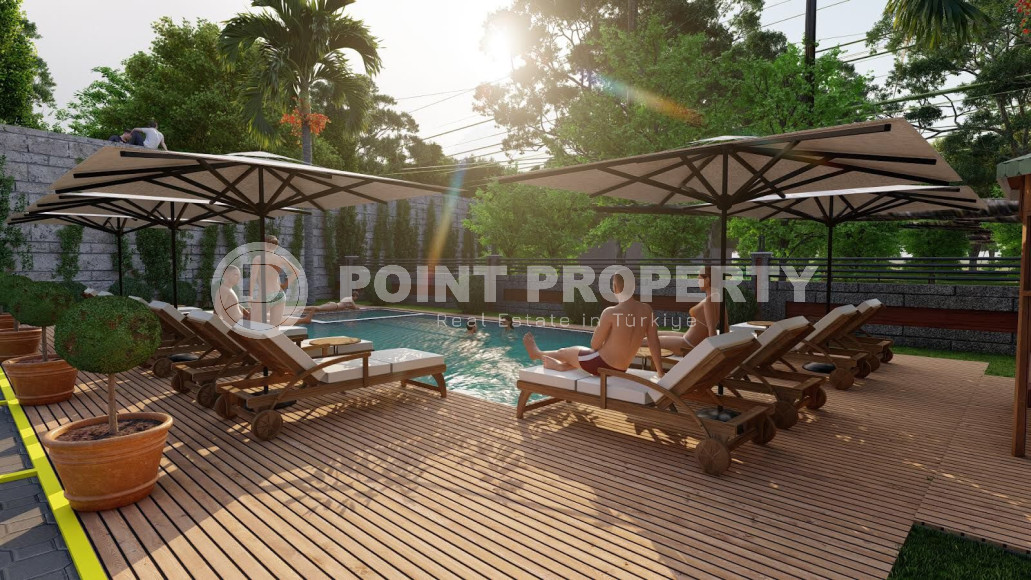 Квартиры на продажу в современном комплексе, в курортном районе Алании - Авсаллар."-id-1007-фото-6