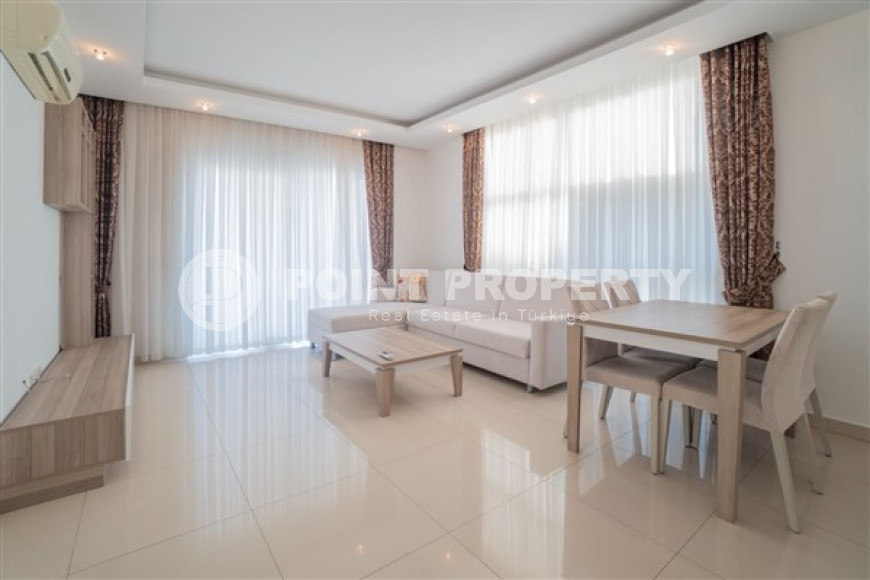 Меблированная квартира 1+1 в самом сердце Алании в современном доме с инфраструктурой-id-1751-фото-2