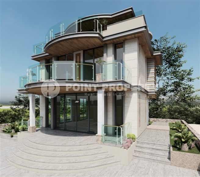 Элитная недвижимость: частная вилла 4+1, 230м², с собственной инфраструктурой в горах центра Алании-id-1754-фото-5