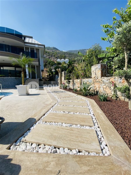 Элитная недвижимость: частная вилла 4+1, 230м², с собственной инфраструктурой в горах центра Алании-id-1754-фото-14