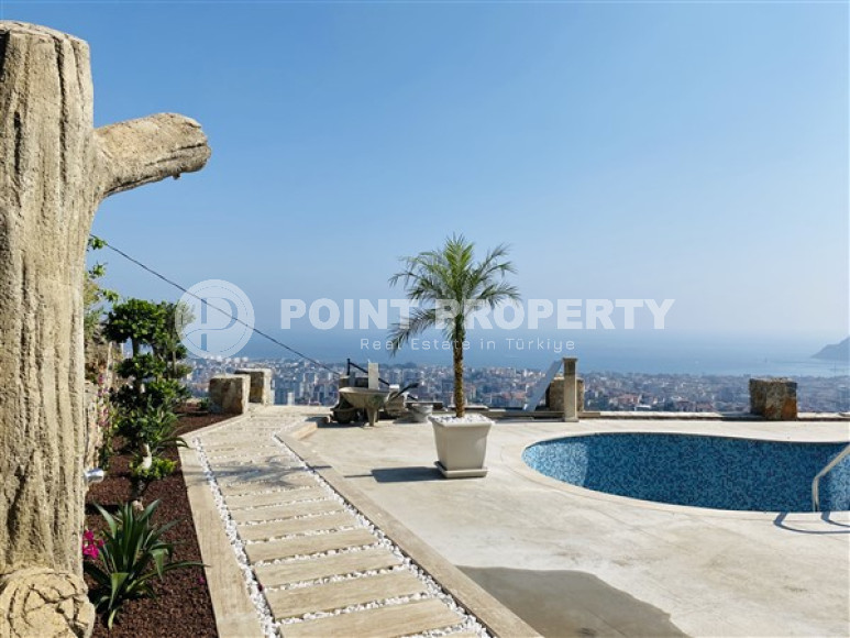 Элитная недвижимость: частная вилла 4+1, 230м², с собственной инфраструктурой в горах центра Алании-id-1754-фото-16