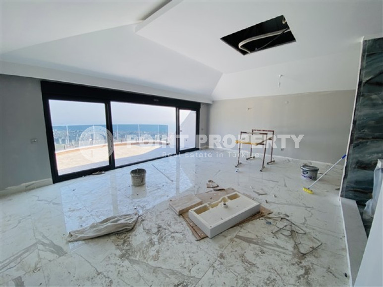 Элитная недвижимость: частная вилла 4+1, 230м², с собственной инфраструктурой в горах центра Алании-id-1754-фото-52