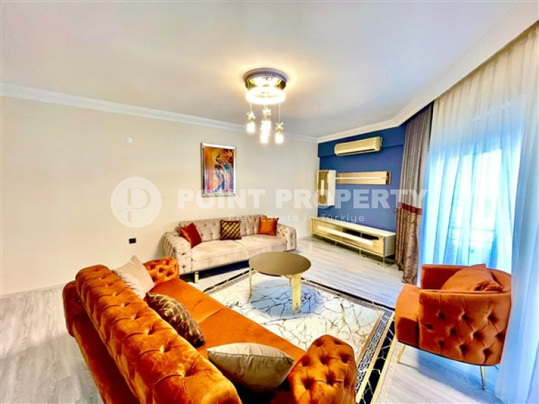 Ready to move in, three-room apartment, 90m², in an urban building in Oba, Alanya-id-1756-photo-2