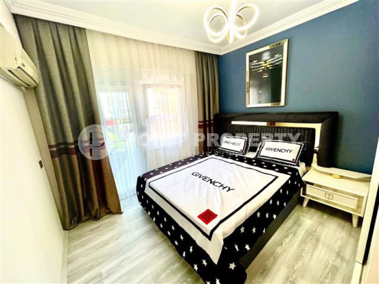 Ready to move in, three-room apartment, 90m², in an urban building in Oba, Alanya-id-1756-photo-17