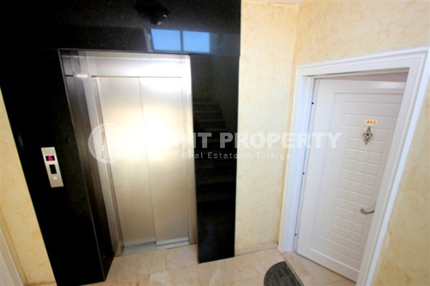 Трехкомнатная видовая двухуровневая квартира, 150м², в 50м от моря в районе Алании Демирташ-id-1757-фото-4