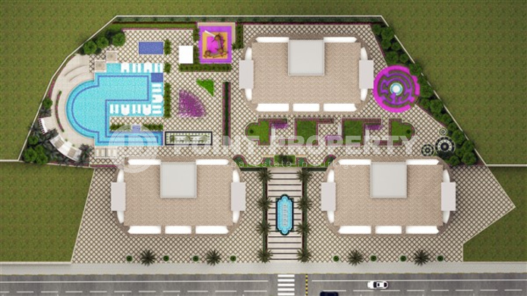 Новый элитный комплекс в районе Алании – Тосмур: квартиры разных планировок от строительной компании-id-1759-фото-28