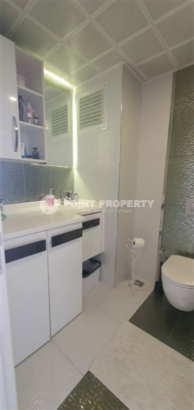 Three-room apartment, 120m², with sea and mountain views in a luxury complex in Cikcilli, Alanya-id-1761-photo-13