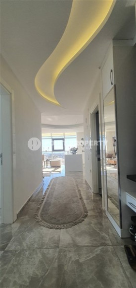 Three-room apartment, 120m², with sea and mountain views in a luxury complex in Cikcilli, Alanya-id-1761-photo-18