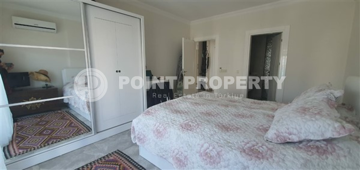 Three-room apartment, 120m², with sea and mountain views in a luxury complex in Cikcilli, Alanya-id-1761-photo-22