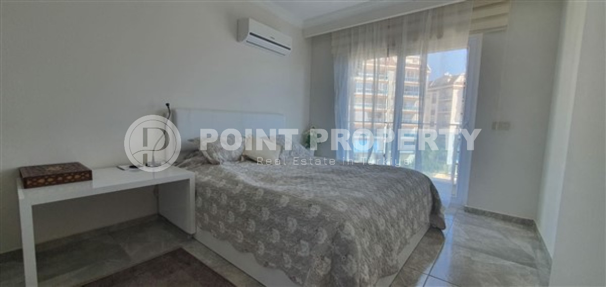 Three-room apartment, 120m², with sea and mountain views in a luxury complex in Cikcilli, Alanya-id-1761-photo-24