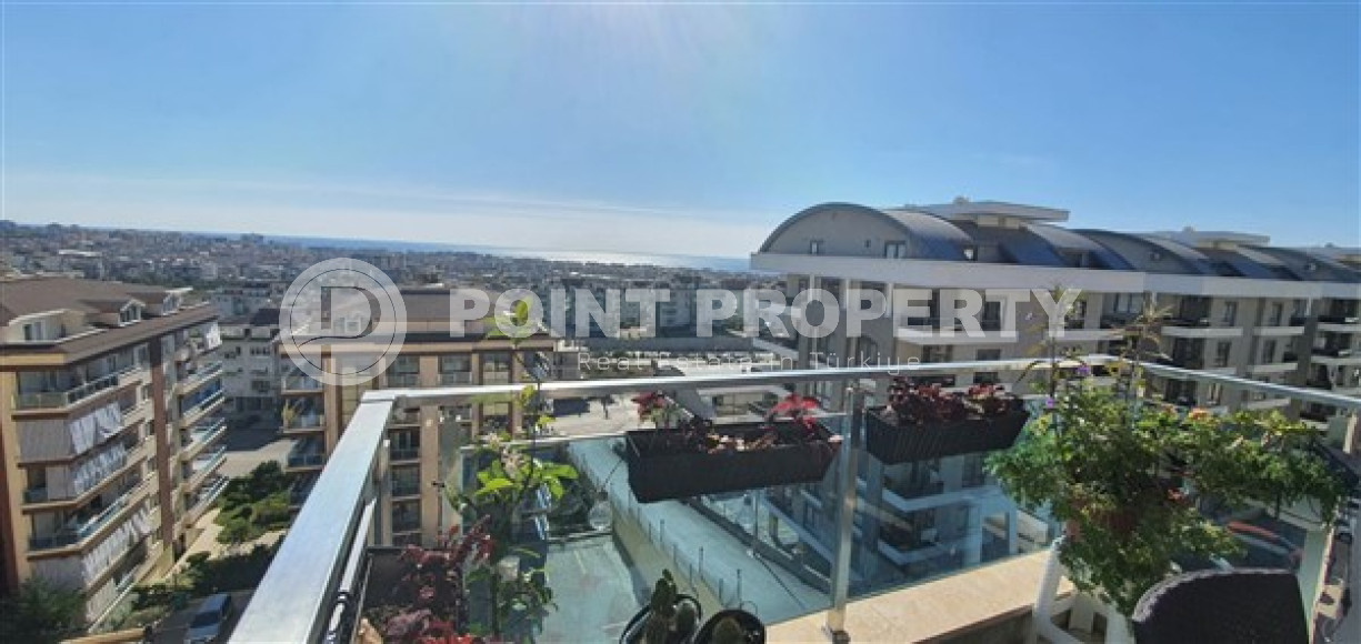 Three-room apartment, 120m², with sea and mountain views in a luxury complex in Cikcilli, Alanya-id-1761-photo-28