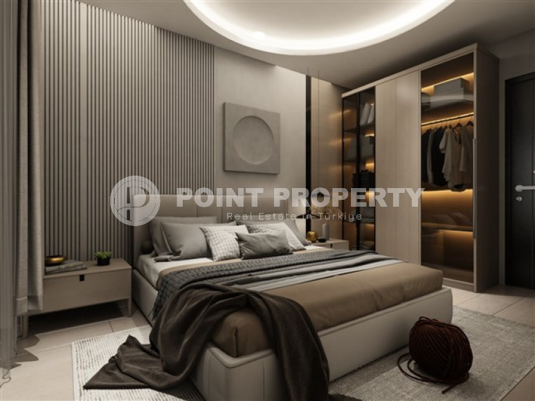 Элитный проект из четырех вилл 4+1, 274м², на этапе строительства в Каргыджаке, Алания с бассейном у каждого дома-id-1764-фото-13