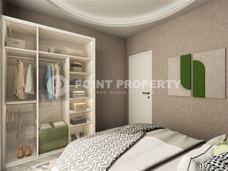 Элитный проект из четырех вилл 4+1, 274м², на этапе строительства в Каргыджаке, Алания с бассейном у каждого дома-id-1764-фото-14