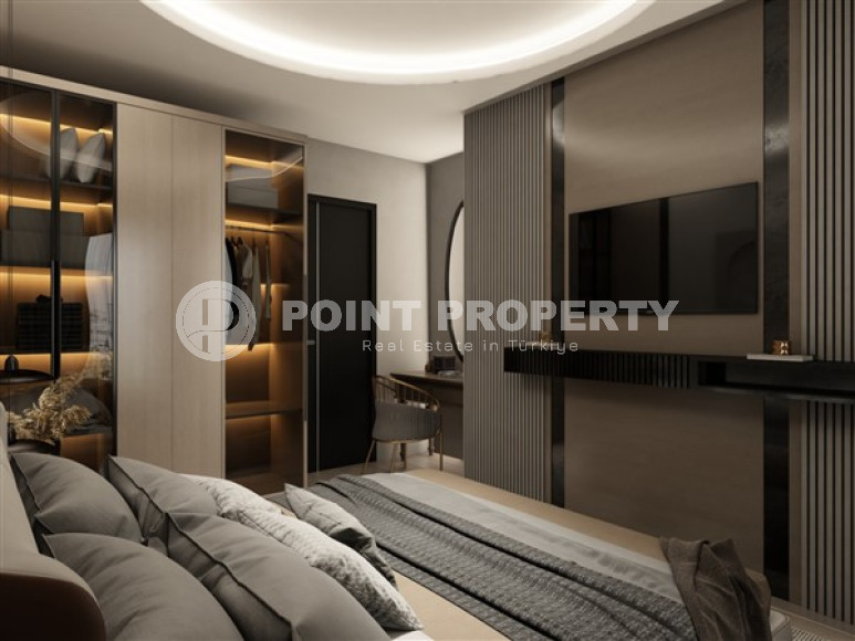 Элитный проект из четырех вилл 4+1, 274м², на этапе строительства в Каргыджаке, Алания с бассейном у каждого дома-id-1764-фото-15