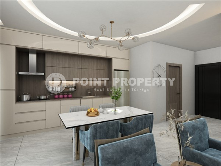 Элитный проект из четырех вилл 4+1, 274м², на этапе строительства в Каргыджаке, Алания с бассейном у каждого дома-id-1764-фото-16