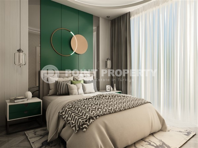 Элитный проект из четырех вилл 4+1, 274м², на этапе строительства в Каргыджаке, Алания с бассейном у каждого дома-id-1764-фото-18