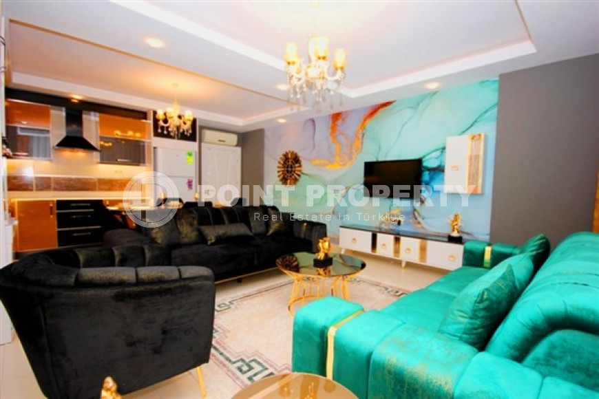 Furnished three-room apartment, 120m², in a premium residence, by the sea in Mahmutlar-id-1768-photo-2