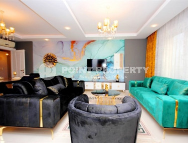 Furnished three-room apartment, 120m², in a premium residence, by the sea in Mahmutlar-id-1768-photo-3