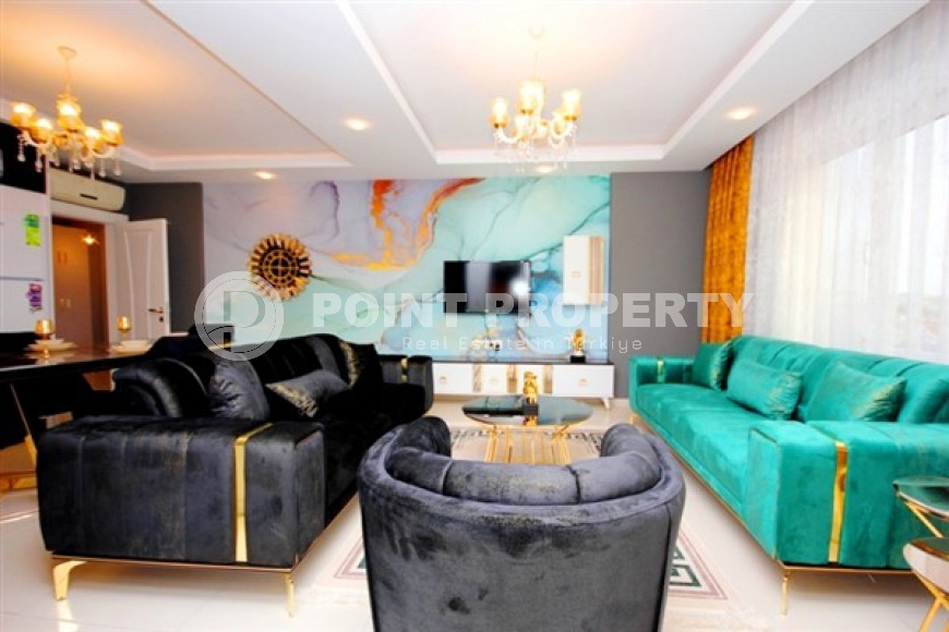 Furnished three-room apartment, 120m², in a premium residence, by the sea in Mahmutlar-id-1768-photo-3