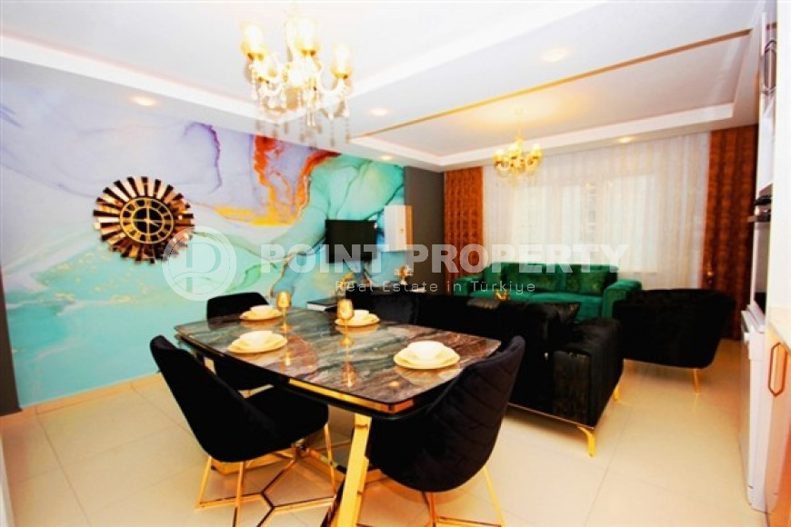 Furnished three-room apartment, 120m², in a premium residence, by the sea in Mahmutlar-id-1768-photo-4