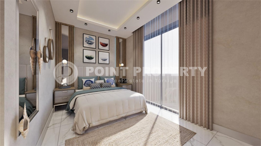 Квартиры на продажу в современном комплексе, в курортном районе Алании - Авсаллар."-id-1007-фото-12