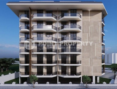 One-bedroom apartment, 54m², in a residence under construction in the Oba area, Alanya, 350m from the sea-id-1769-photo-2