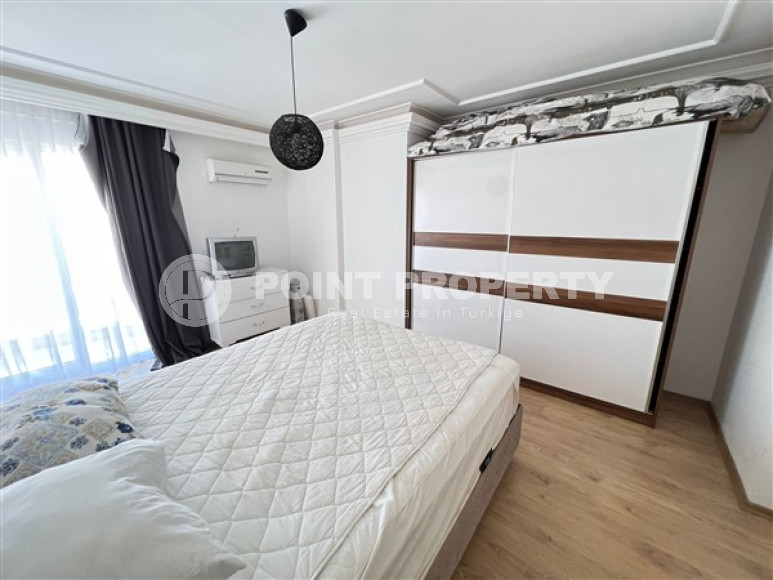 View three-room apartment, 110m², 900m from the sea in Cikcilli area, Alanya-id-1771-photo-7