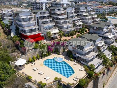 Элегантная трехкомнатная квартира, 120м² в комфортабельной резиденции в районе Алании Конаклы, в 300м от моря-id-1774-фото-3