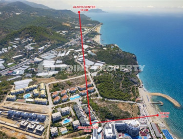 Элегантная трехкомнатная квартира, 120м² в комфортабельной резиденции в районе Алании Конаклы, в 300м от моря-id-1774-фото-5