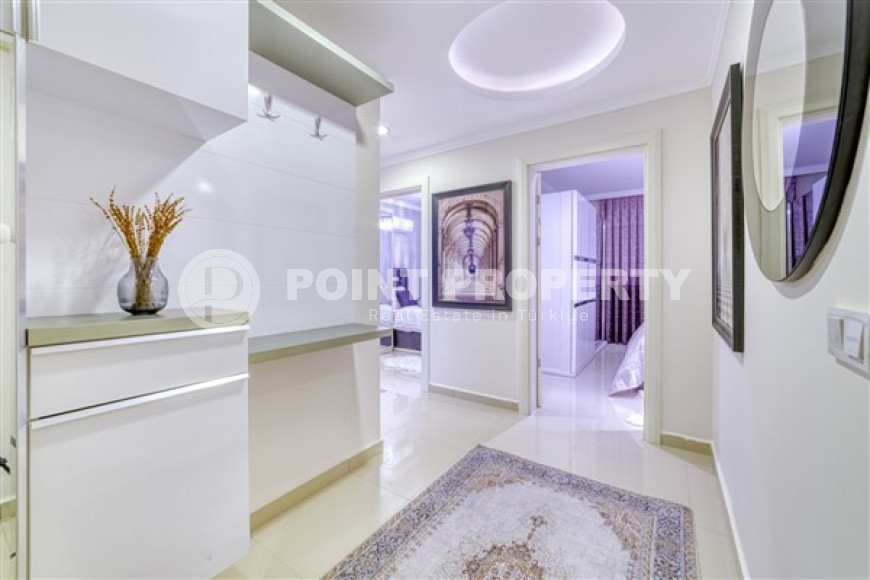 Элегантная трехкомнатная квартира, 120м² в комфортабельной резиденции в районе Алании Конаклы, в 300м от моря-id-1774-фото-31