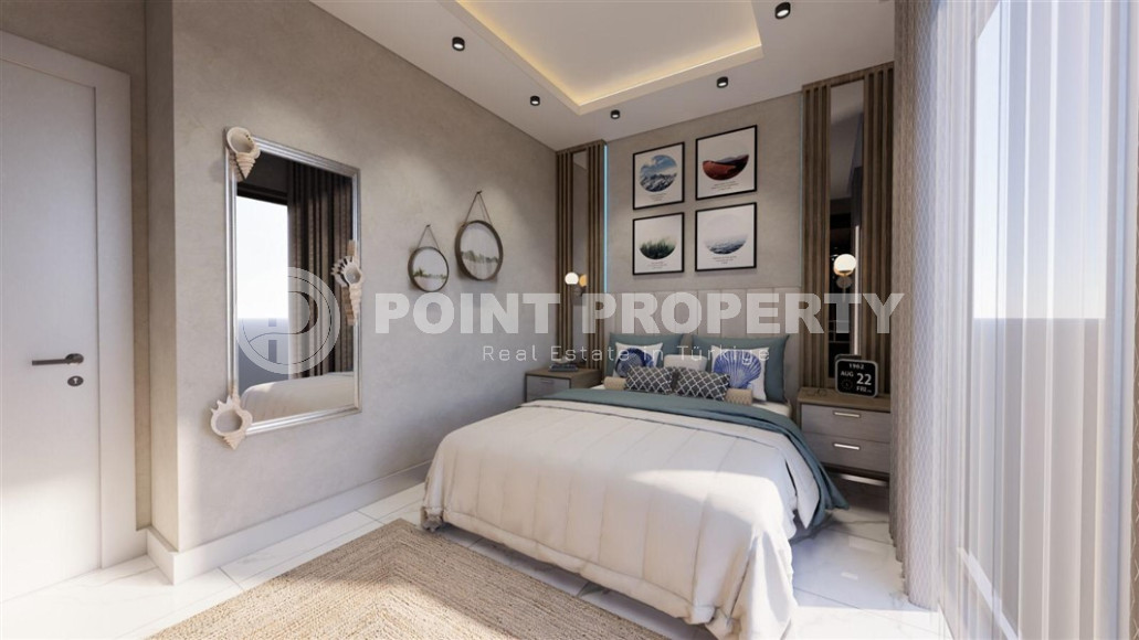 Квартиры на продажу в современном комплексе, в курортном районе Алании - Авсаллар."-id-1007-фото-14