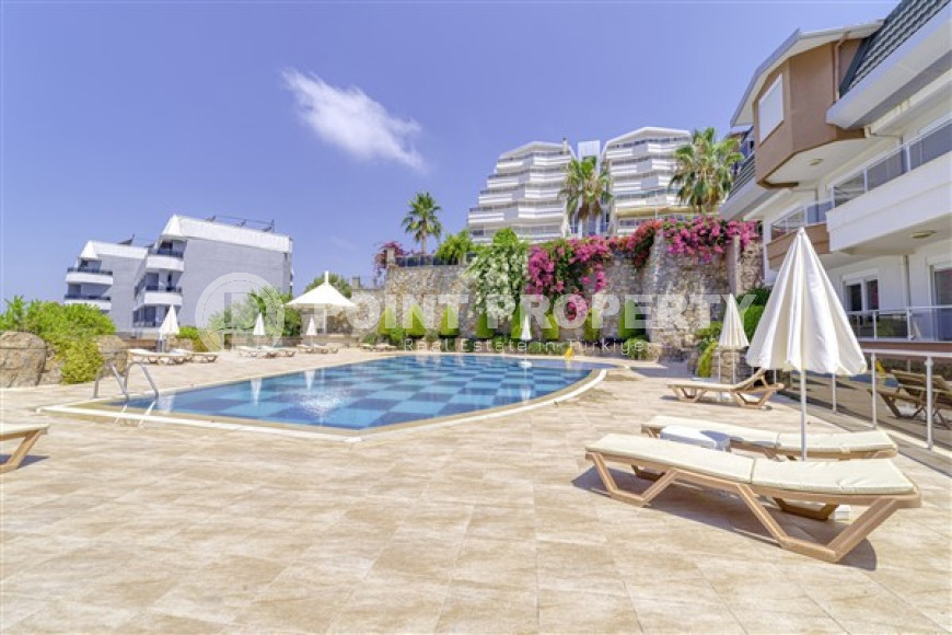 Элегантная трехкомнатная квартира, 120м² в комфортабельной резиденции в районе Алании Конаклы, в 300м от моря-id-1774-фото-39