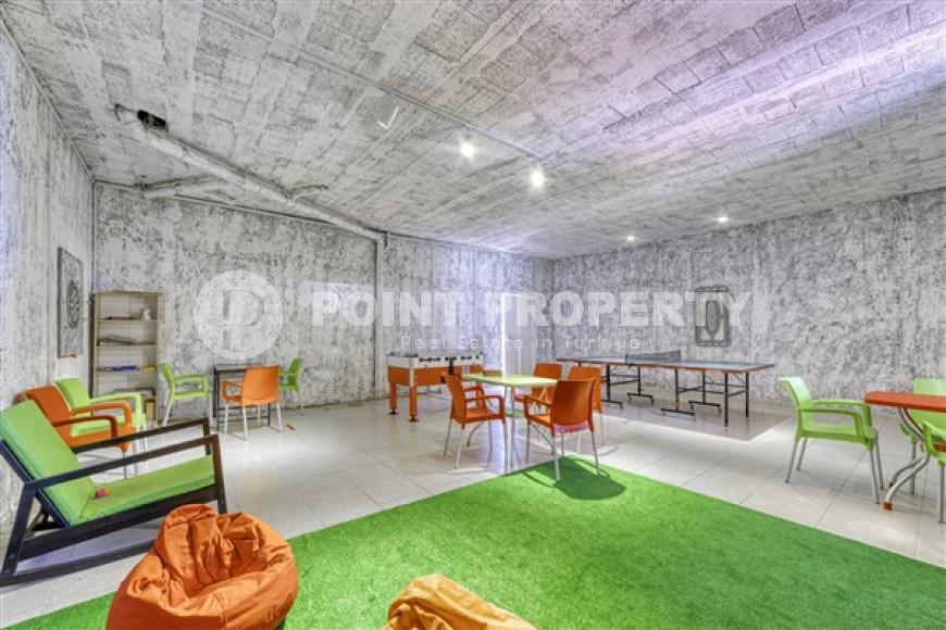 Элегантная трехкомнатная квартира, 120м² в комфортабельной резиденции в районе Алании Конаклы, в 300м от моря-id-1774-фото-42